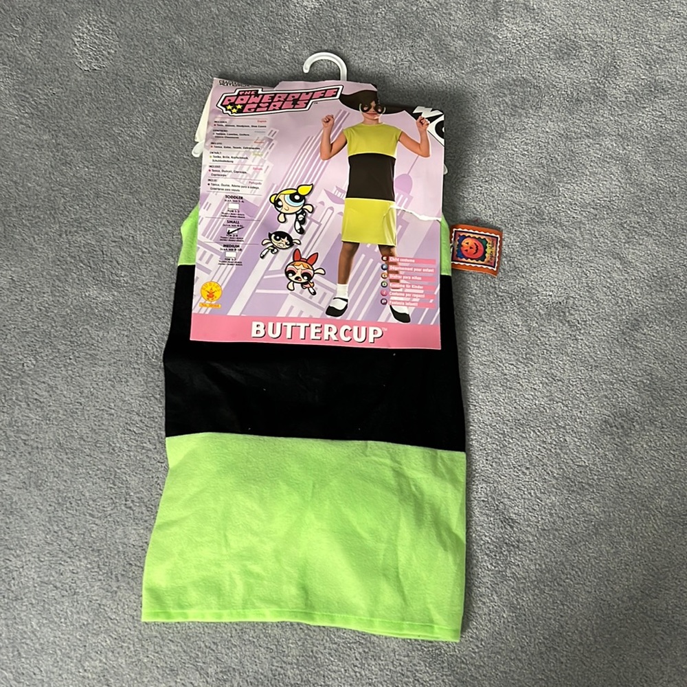 Cartoon Network Powerpuff Girls Costume Buttercup